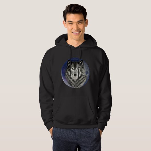 Wolf Moon Hoodie (Vorne ganz)
