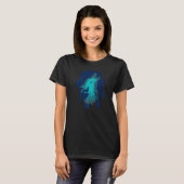 Wolf Moon Howling T-Shirt (Vorne ganz)