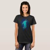 Wolf Moon Howling T-Shirt (Vorne ganz)