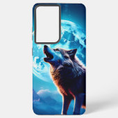 WOLF MOON IPHONE CASE GALAXY PLUS SAMSUNG GALAXY HÜLLE (Rückseite)