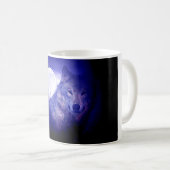 Wolf & Moon Kaffeetasse (VorderseiteRechts)