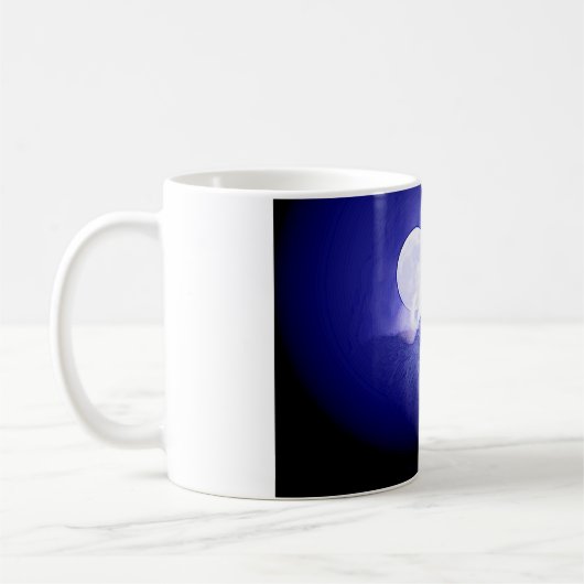 Wolf & Moon Kaffeetasse (Links)