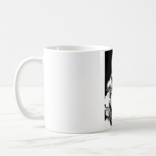 Wolf & Moon Kaffeetasse (Links)
