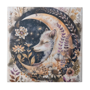 Wolf Moon Keramik Tile Fliese