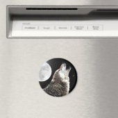 Wolf & Moon Magnet (In Situ (Geschirrspüler))
