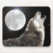 Wolf & Moon Mousepad (Vorne)