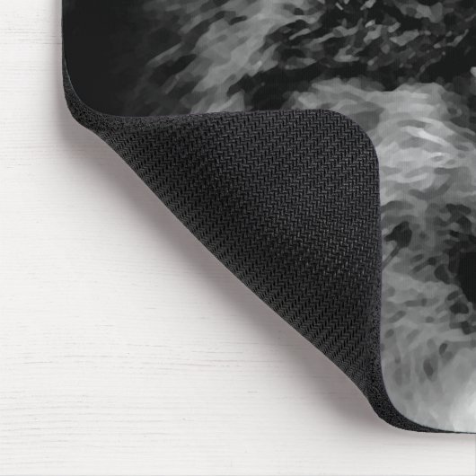 Wolf & Moon Mousepad (Ecke)