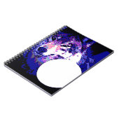 Wolf & Moon Notebook Notizblock (Linke Seite)