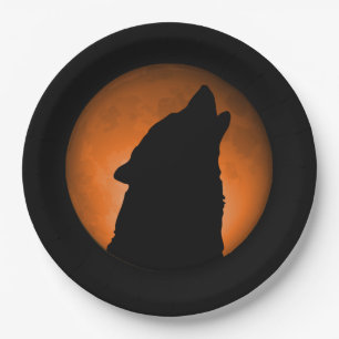Wolf Moon Pappteller