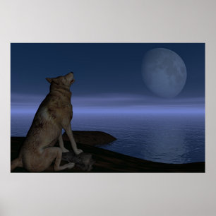 Wolf Moon Poster