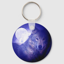 Wolf & Moon Schlüsselanhänger