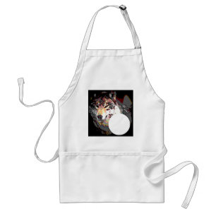 Wolf & Moon Schürze