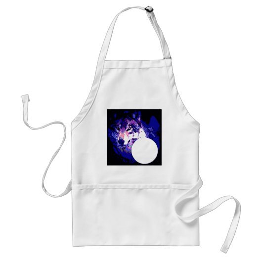 Wolf & Moon Schürze (Vorne)