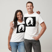 Wolf & Moon Silhoutte T-Shirt (Unisex)
