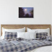 Wolf Moon steigt Leinwanddruck (Insitu (Schlafzimmer))