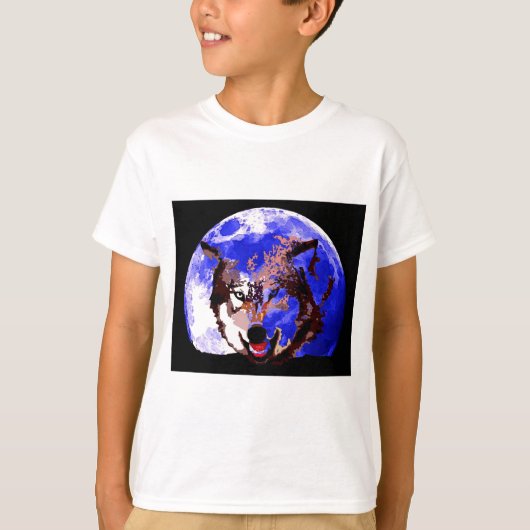 Wolf & Moon T-Shirt (Vorderseite)