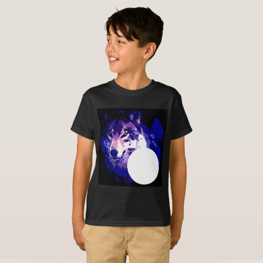 Wolf & Moon T-Shirt (Vorne ganz)