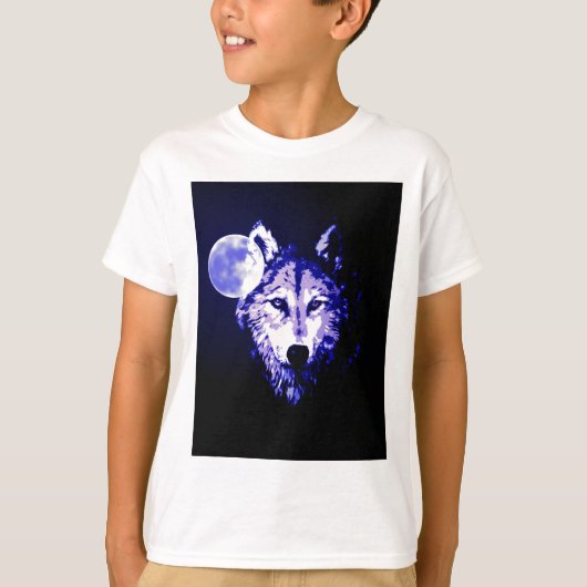 Wolf & Moon T-Shirt (Vorderseite)