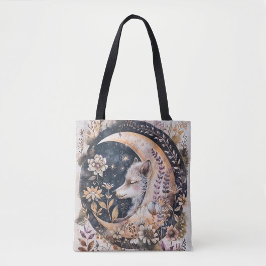 Wolf Moon Tasche (Vorderseite)