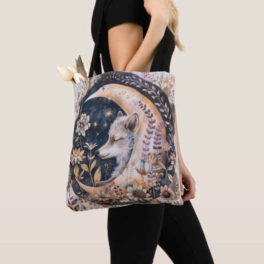 Wolf Moon Tasche (Von Nahem)
