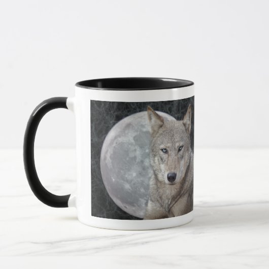 Wolf Moon Tasse (Links)