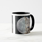 Wolf Moon Tasse (VorderseiteRechts)