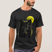 Wolf Moon Wolf im Mondlicht 1 T-Shirt (Vorderseite)