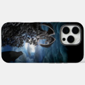 Wolf Moon - Wolf mit Golem Case-Mate iPhone Hülle (Rückseite (Horizontal))