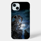 Wolf Moon - Wolf mit Golem Case-Mate iPhone Hülle (Rückseite)