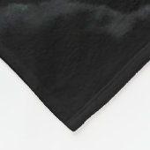 Wolf Moon - Wolf mit Golem Fleecedecke (Ecke)