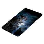 Wolf Moon - Wolf mit Golem Magnet (Linke Seite)