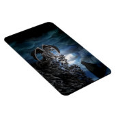 Wolf Moon - Wolf mit Golem Magnet (Rechte Seite)
