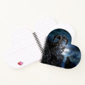 Wolf Moon - Wolf mit Golem Notizblock (Innenseite)