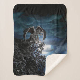 Wolf Moon - Wolf mit Golem Sherpadecke