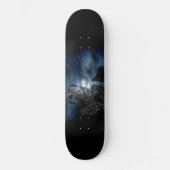 Wolf Moon - Wolf mit Golem Skateboard (Vorderseite)