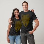 Wolf Motif Predator Face Wolfs T-Shirt (Unisex)