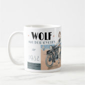 Wolf Motorräder Tasse (Links)