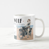 Wolf Motorräder Tasse