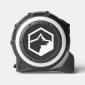 Wolf Mountain Homestead Logo Maßband (Vorderseite)