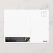 Wolf Mountain Sanctuary - Istas Post Card Postkarte (Rückseite)