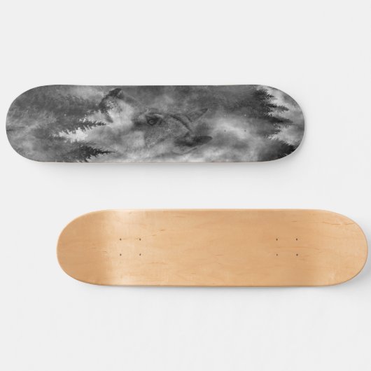 Wolf Mountain Skateboard (Horizontal)
