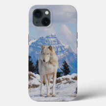 Wolf & Mountain Wolf-Liebhaber Wildlife-Kunst