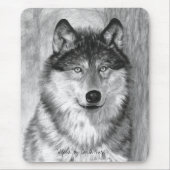 Wolf Mousepad (Vorne)