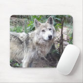 Wolf Mousepad (Mit Mouse)