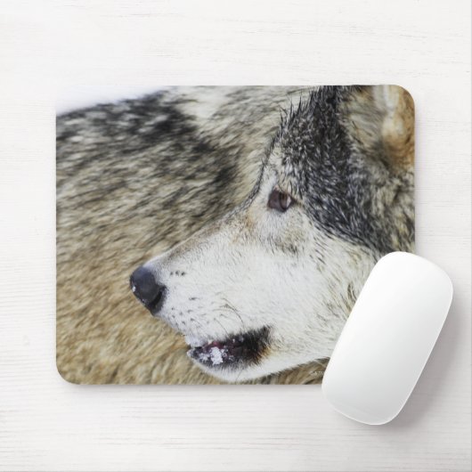 Wolf Mousepad (Mit Mouse)