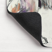 Wolf Mousepad (Ecke)