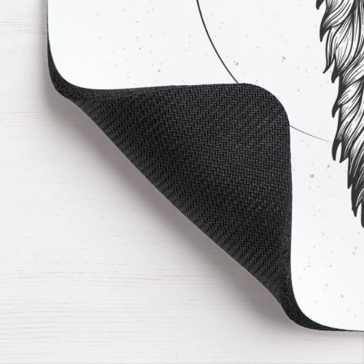 Wolf Mousepad (Ecke)