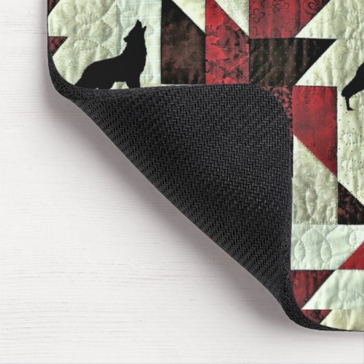 Wolf Mousepad (Ecke)