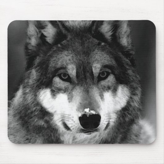Wolf Mousepad (Vorne)