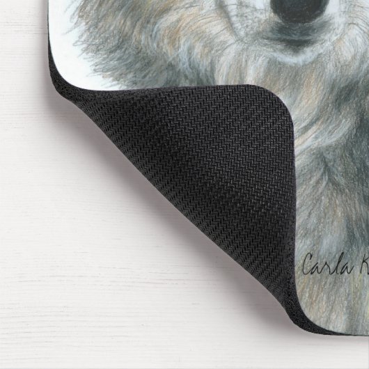 Wolf Mousepad (Ecke)